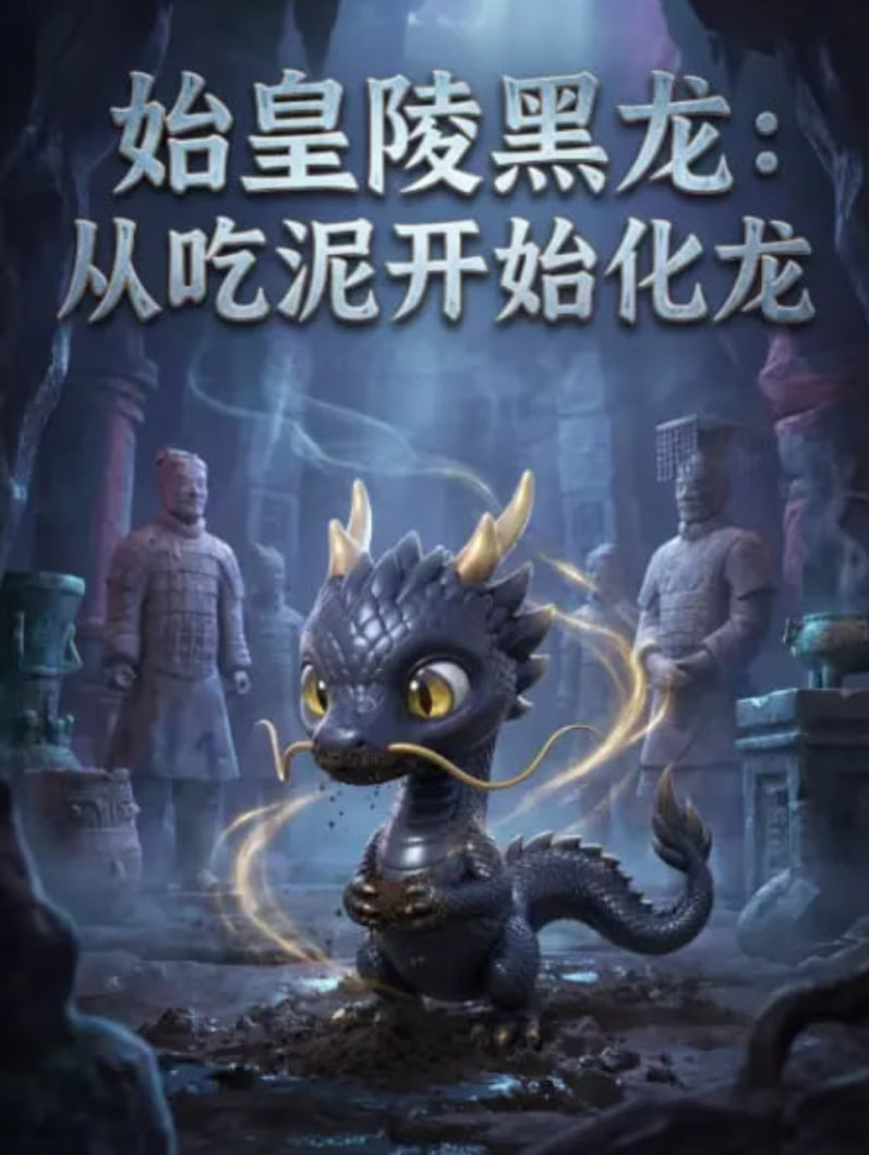 始皇陵黑龙：从吃泥开始化龙(全集)